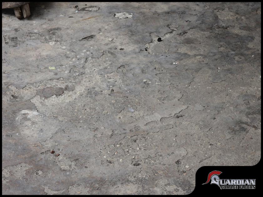 How to Repair a Pitted or Spalled Garage Floor